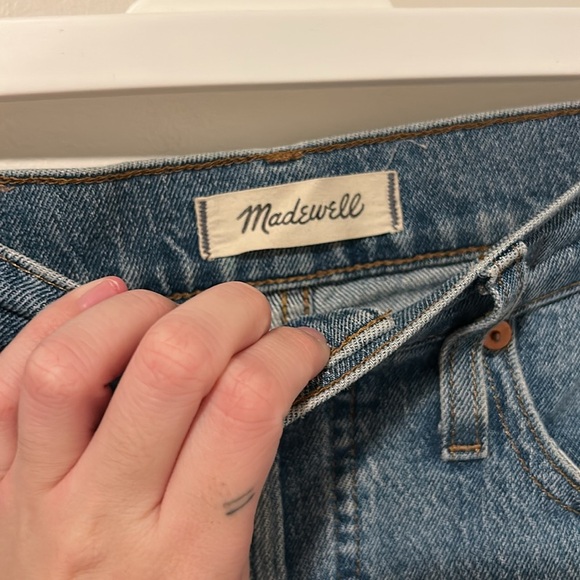 Madewell The Perfect Vintage Jean Size 26P Raw Hem - Picture 3 of 6